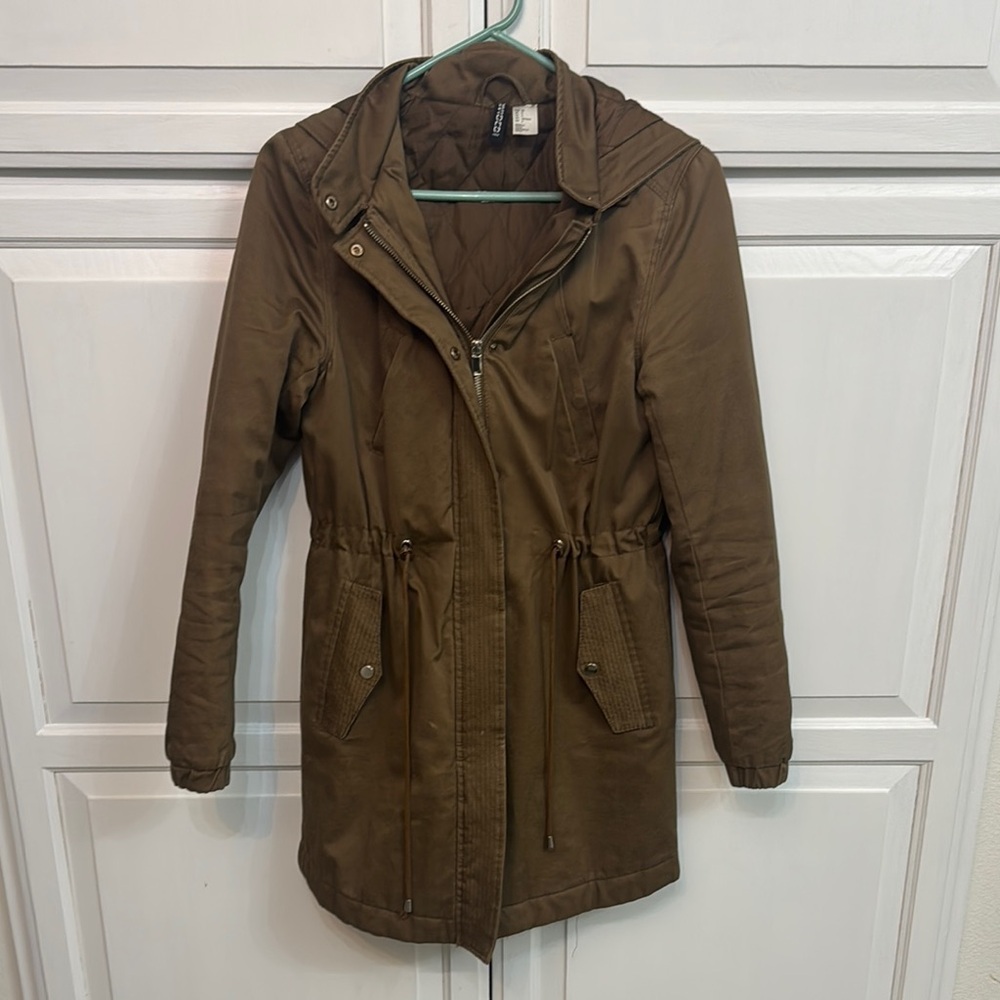 H&M Olive Green Utility Jacket